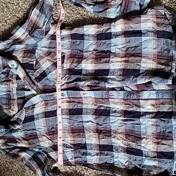 STUNNING COMO VINTAGE RSYON FLANNEL SOFT BUTTON DOWN SHIRT - Picture 4 of 10